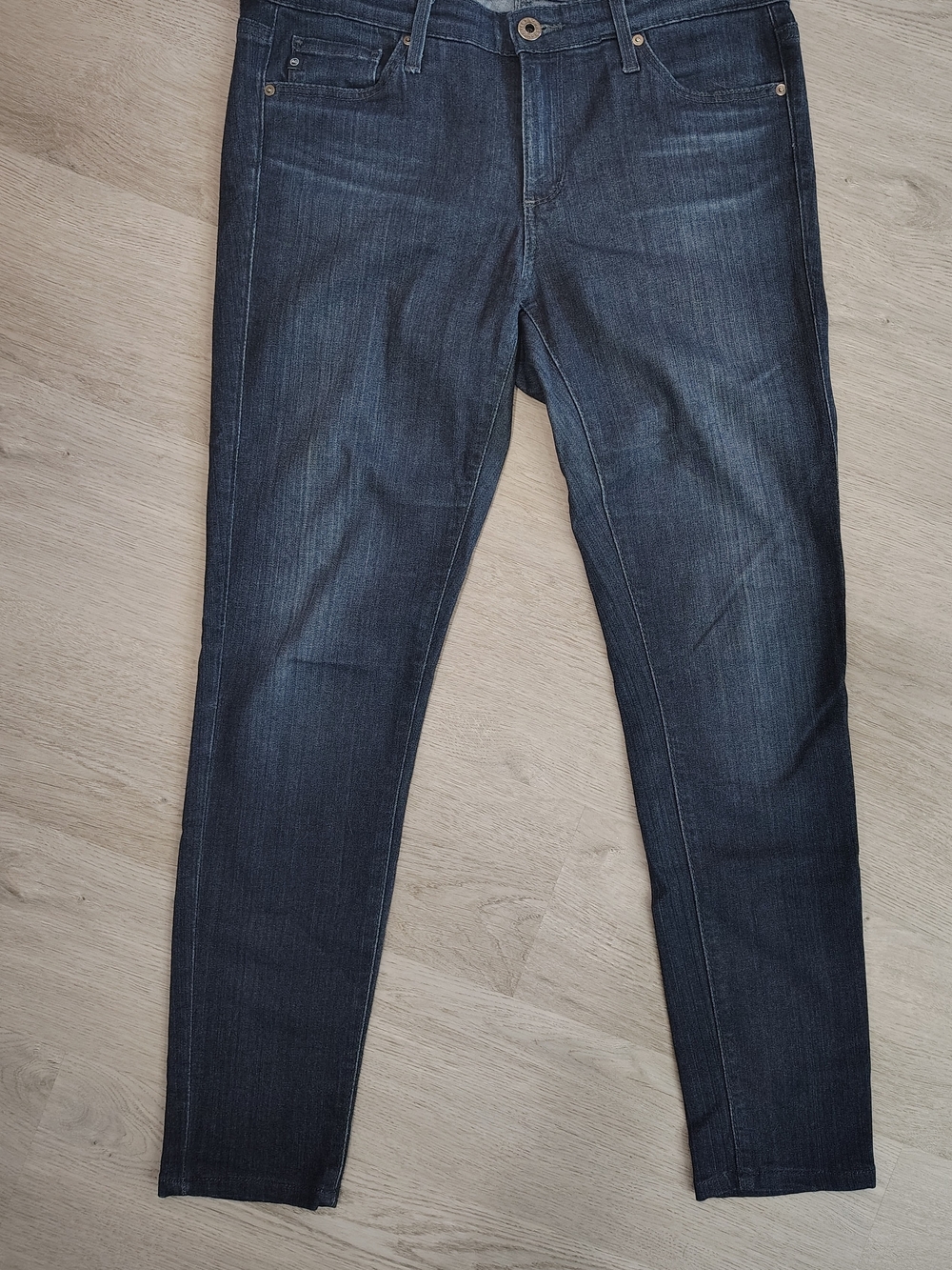 AG Adriano Goldschmied Dark Skinny Jeans. Size 27. Waist - 30 Inches